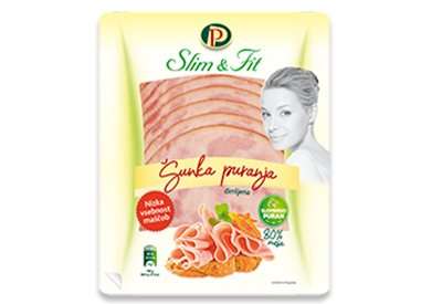 Slimfit Dimljena puranja sunka mega size SI